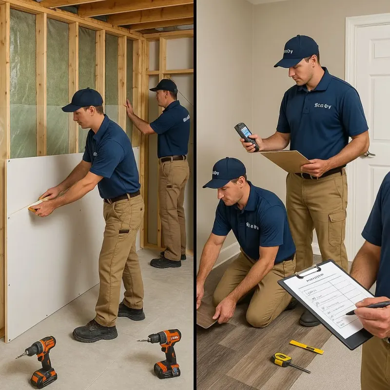 Repairs and Reconstruction process in Bentonville, AR
