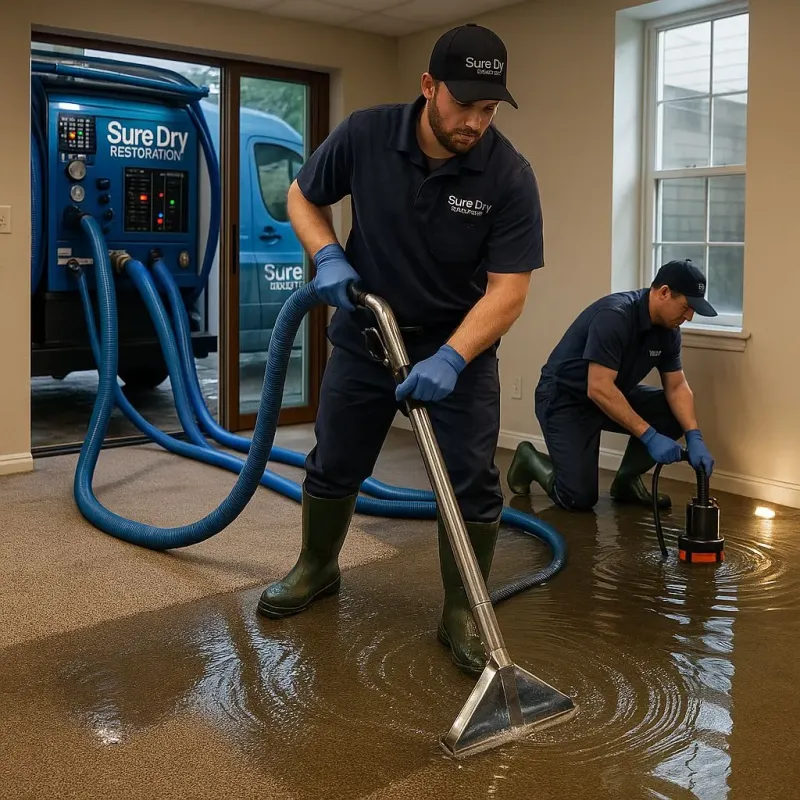 Water Extraction and Removal process in Bentonville, AR
